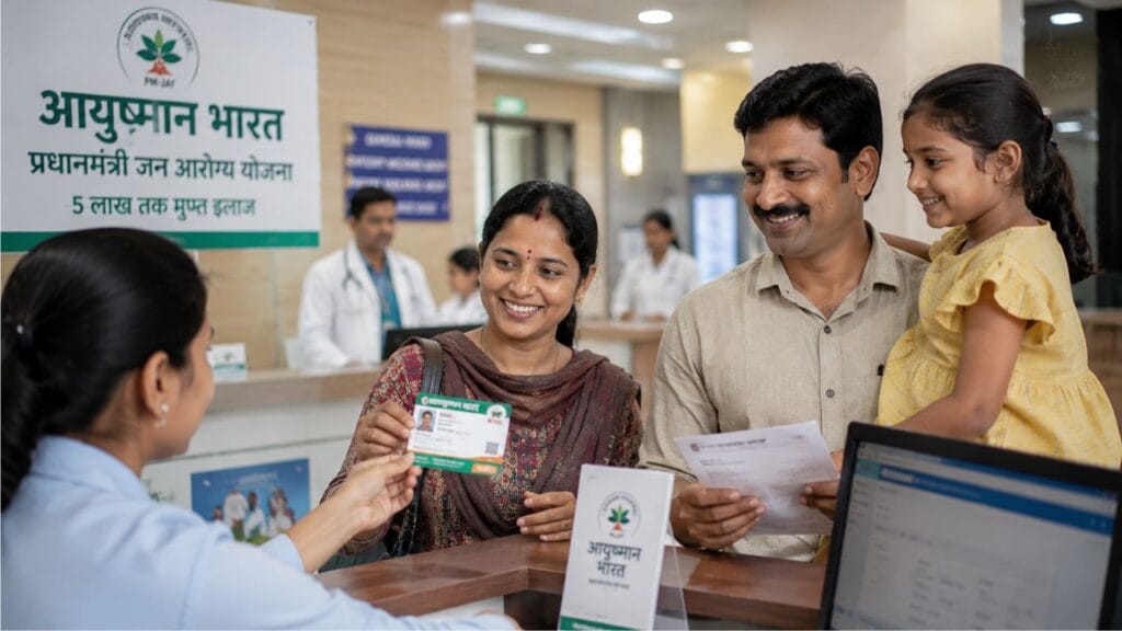 Ayushman Bharat health scheme beneficiary family