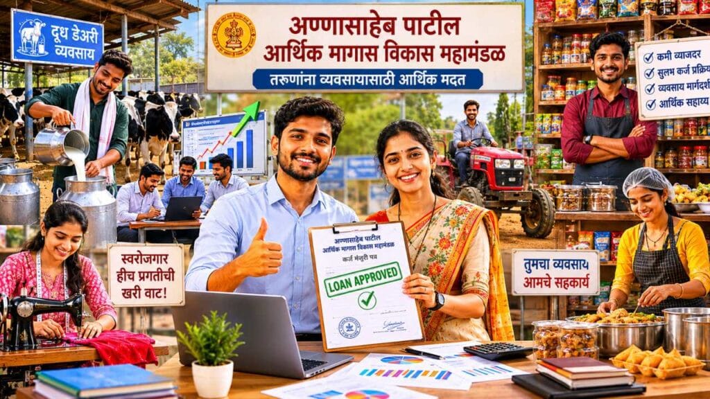 Annasaheb Patil Karj Yojana 2026 business support for Maratha youth