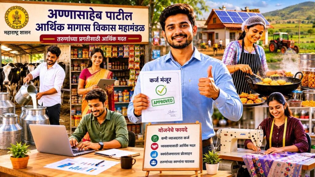 Self employment and business opportunities for rural youth under Annasaheb Patil Karj Yojana 2026
