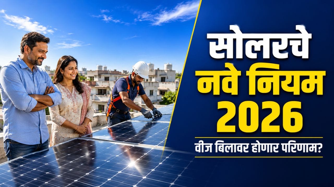 Solar Panel New Rules 2026 rooftop solar installation on Indian house