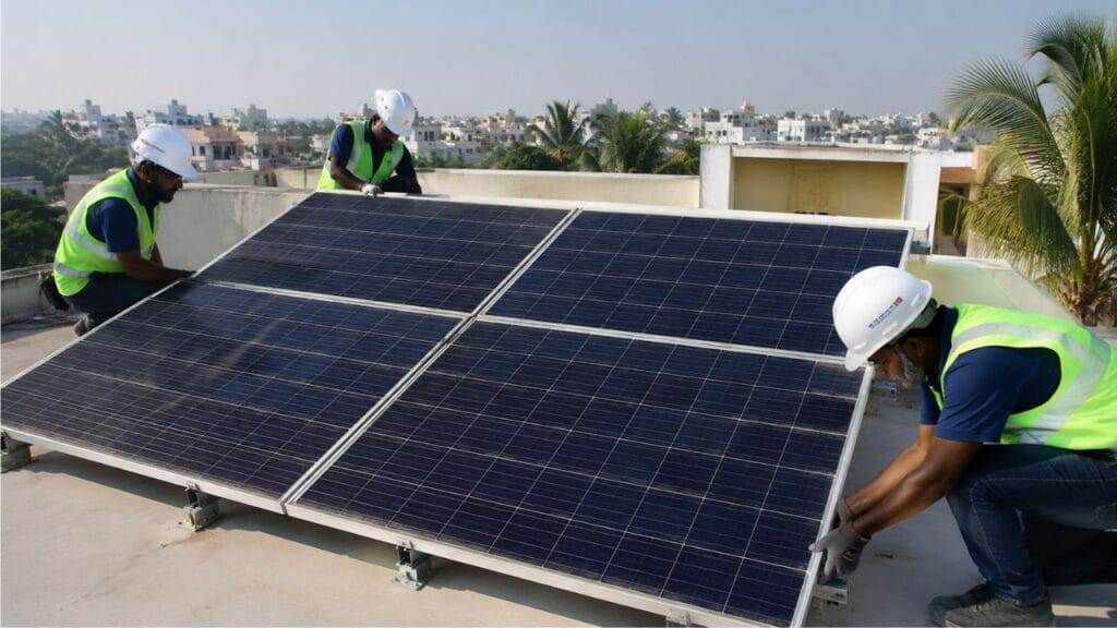 Solar Panel New Rule 2026 Indian rooftop solar panel installation under new solar rules 2026